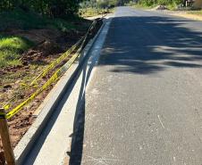 Reforma da ponte sobre o Ribeirão Patrimônio na PR-151 em Salto do Itararé