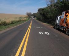 Reforço na sinalização da PR-317 entre Maringá e Iguaraçu