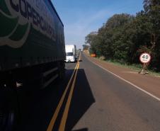 Reforço na sinalização da PR-317 entre Maringá e Iguaraçu