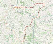 Mapa das Pontes