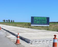 Pavimentação em concreto da PRC-280 avança 1 Km por dia.  Palmas, 20/12/2021 