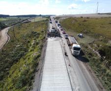 Obras-Pavimentação em Concreto da PR-280-Palmas