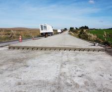 Obras-Pavimentação em Concreto da PR-280-Palmas