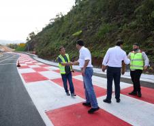 PR-170 vistoria na nova área de escape