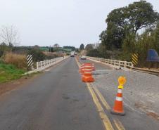 Obras de Conservação da ponte sobre o Rio Forquilha na PRC-280