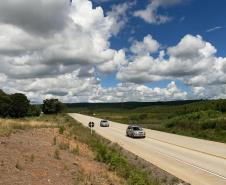 Obra emblemática do Sudoeste, Whitetopping da PRC-280 recebe últimos ajustes