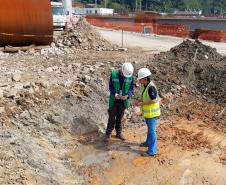 Acompanhamento arqueológico garante preservação cultural na obra da Ponte de Guaratuba