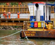 Obras Ponte de Guaratuba