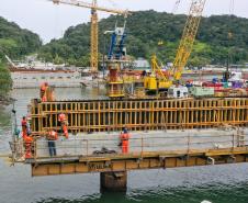 Obras Ponte de Guaratuba