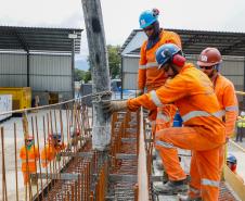 Obras ponte de guaratuba