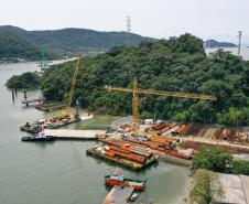 obras ponte de guaratuba