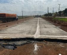 OBRA DA RODOVIA entre Goioerê e Quarto Centenário