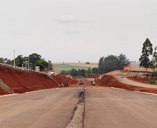 PR-445 terá pare e siga nos próximos dias para içamento de vigas em pontes e viadutos - Ponte sobre o Rio Apucaraninha