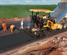 Obras do contorno viário de Palotina