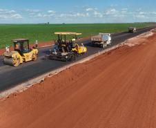 Obras do contorno viário de Palotina