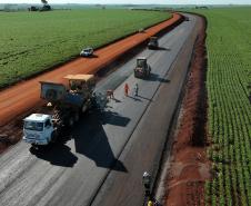 Obras do contorno viário de Palotina