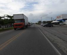 Duplicação em concreto entre Matinhos e Pontal do Paraná