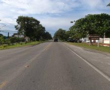 Duplicação em concreto entre Matinhos e Pontal do Paraná