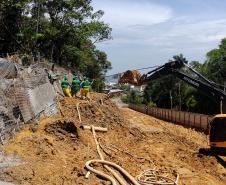 Obras da Ponte de Guaratuba