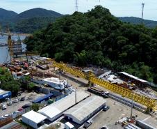 Obras da Ponte de Guaratuba