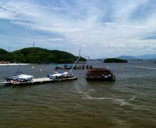 Obras da Ponte de Guaratuba