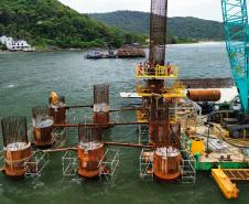 Obras da Ponte de Guaratuba