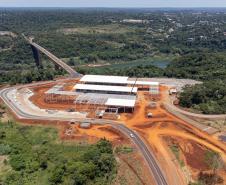 Obra da Perimetral Leste de Foz do Iguaçu