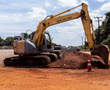 Obras de duplicação da Rodovia das Cataratas