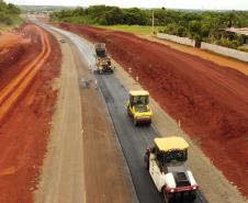 Perimetral Foz do Iguaçu - Perimetral Leste de Foz chega a 48,64% e terá terceiro turno de trabalho