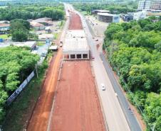 Obras de Duplicação da Rodovia das Cataratas 