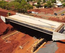 Obras na Perimetral Leste de Foz do Iguaçu