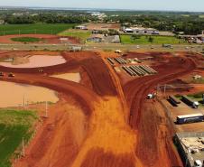 Obras na Perimetral Leste de Foz do Iguaçu