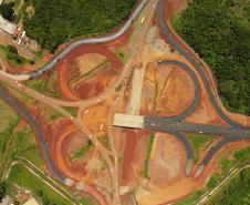 Obras na Perimetral Leste de Foz do Iguaçu