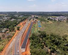 Obra da Perimetral Leste de Foz do Iguaçu