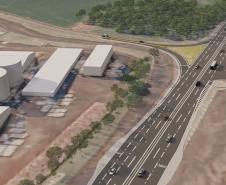 Projeto da duplicação da PRC-466 entre Turvo e Pitanga.