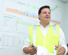 O secretário de Estado da Infraestrutura e Logística, Sandro Alex