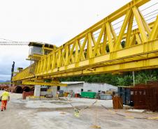 Obras ponte de Guaratuba