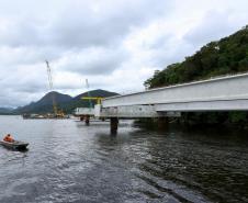 Obras na Ponte de Guaratuba