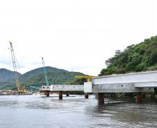 Obras na Ponte de Guaratuba