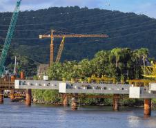 Obras da Ponte de Guaratuba