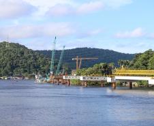 Obras da Ponte de Guaratuba