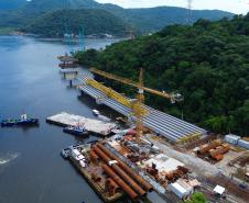 Obras da Ponte de Guaratuba