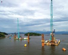Obras da Ponte de Guaratuba