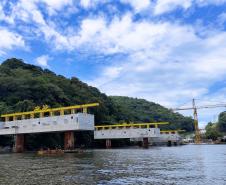 Obras da Ponte de Guaratuba