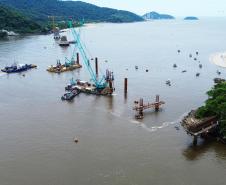 Obras da Ponte de Guaratuba