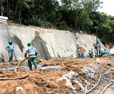 Obras da Ponte de Guaratuba