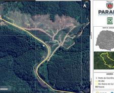 mapa do km 37+350