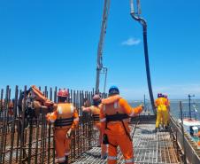 Obras Ponte de Guaratuba