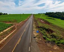 nova estrada entre Ramilândia e Santa Helena