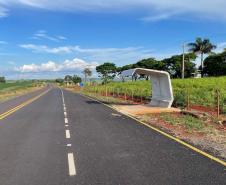 nova estrada entre Ramilândia e Santa Helena